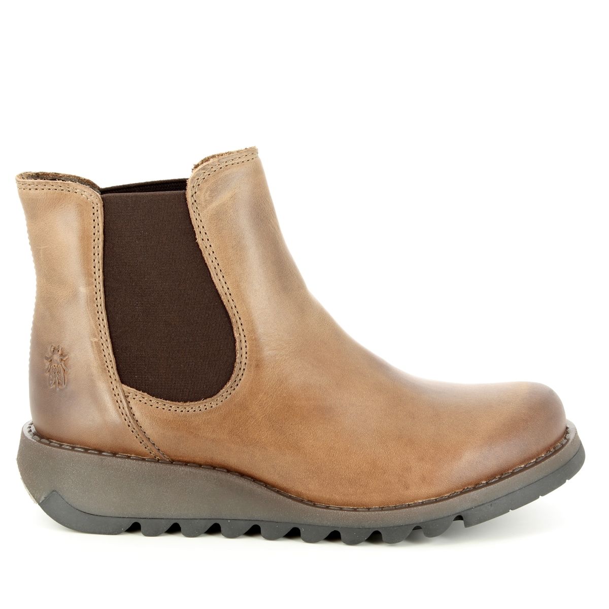 Fly London Salv P143195-002 Camel Chelsea Boots